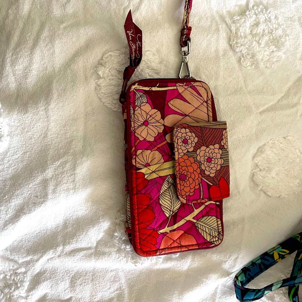 Vera Bradley Wristlet Wallet Bohemian Blooms